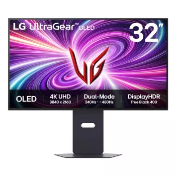 Monitor komputerowy LG 32GX870A-B 81,3 cm (32 cale) 3840 x 2160 pikseli 4K Ultra HD OLED Czarny