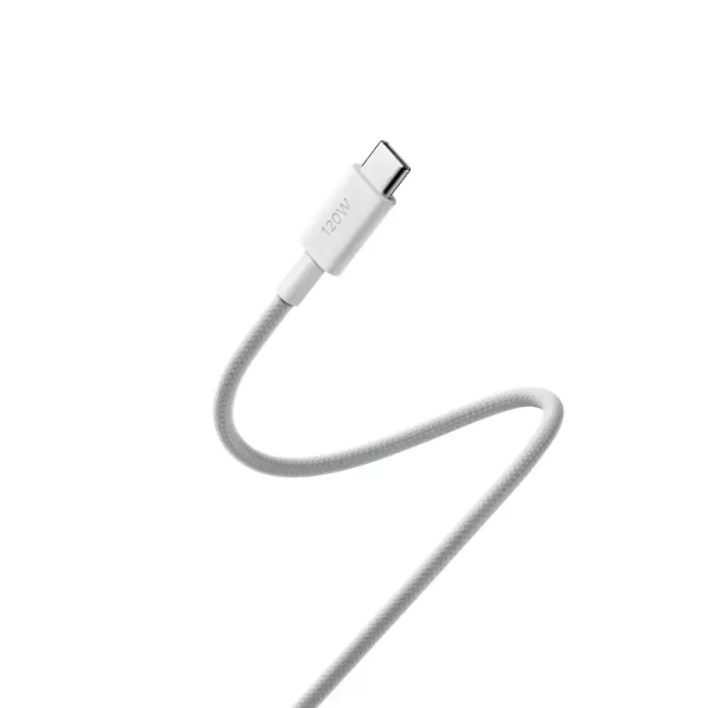 Pleciony kabel USB-C do USB-C Xiaomi 6A, 2 m