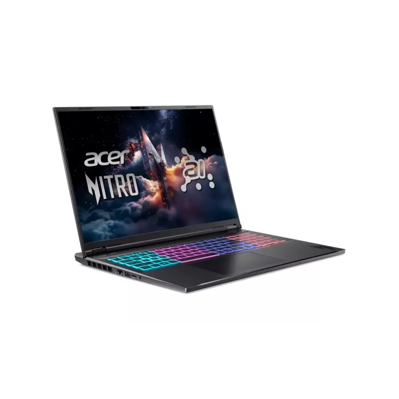 Laptop Acer Nitro 18 AI AN18-61-R25V — 18 cali WQXGA, AMD Ryzen 7, 16 GB RAM, dysk SSD 1000 GB, NVIDIA GeForce RTX 5060