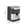 Tefal Easy Fry & Grill EY801D 6.5 L Wolnostojąca frytkownica beztłuszczowa 1650 W Stal nierdzewna
