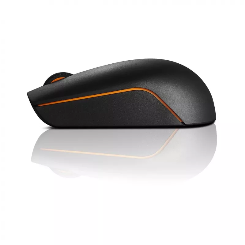 Lenovo Wireless Compact mysz 300 Czarny, 1000 DPI, 2.4 GHz