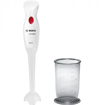 Blender ręczny Bosch MSM14100 — 400 W, biały, 0,8 kg, przewód 1,2 m