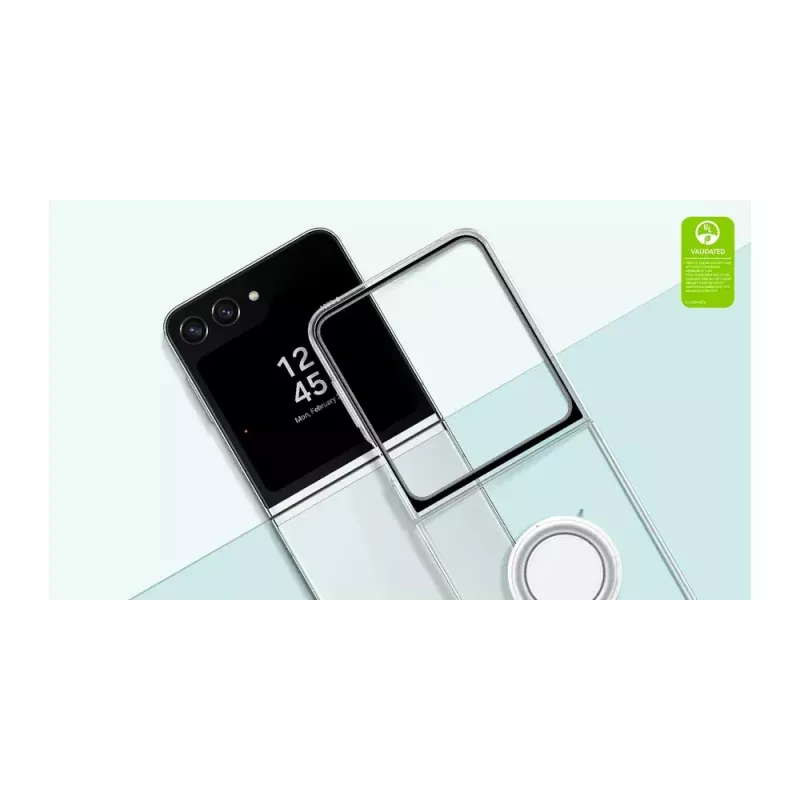 Etui Samsung EF-XF731CTEGWW do telefonu komórkowego 17 cm (6,7 cala) Pokrowiec Przezroczysty