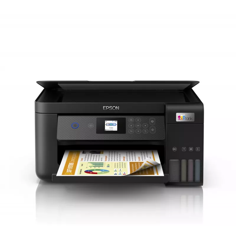 Epson EcoTank L4360 Wielofunkcyjna Drukarka Atramentowa — Kolor A4, 4800×1200 DPI, Wi‑Fi, Druk Dupleksowy