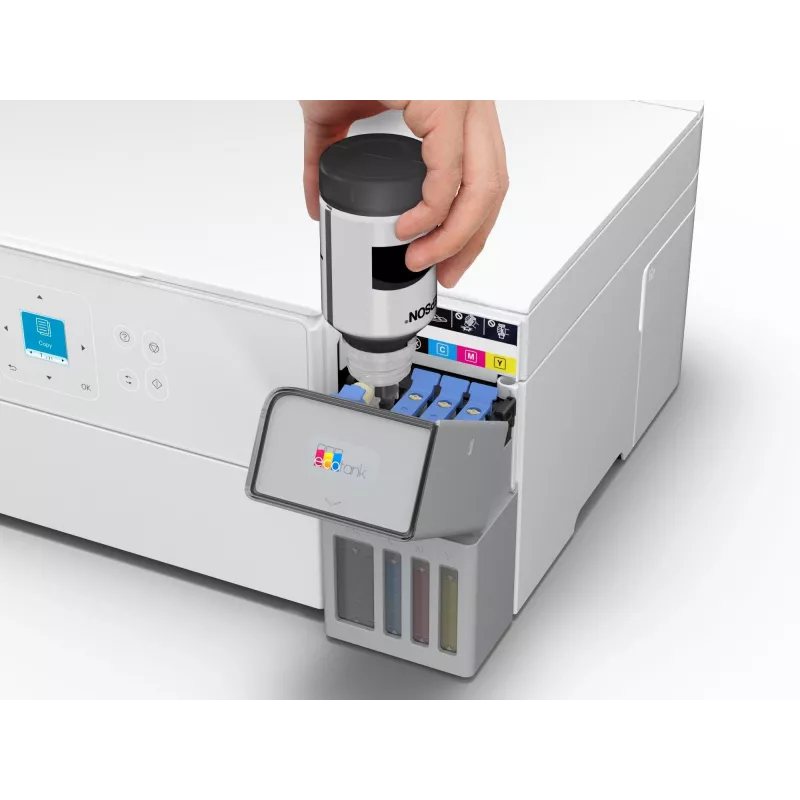 Wielofunkcyjna drukarka atramentowa Epson EcoTank L4366 — A4, 4800 x 1200 DPI, 33 str./min, Wi‑Fi, Ethernet, dupleks