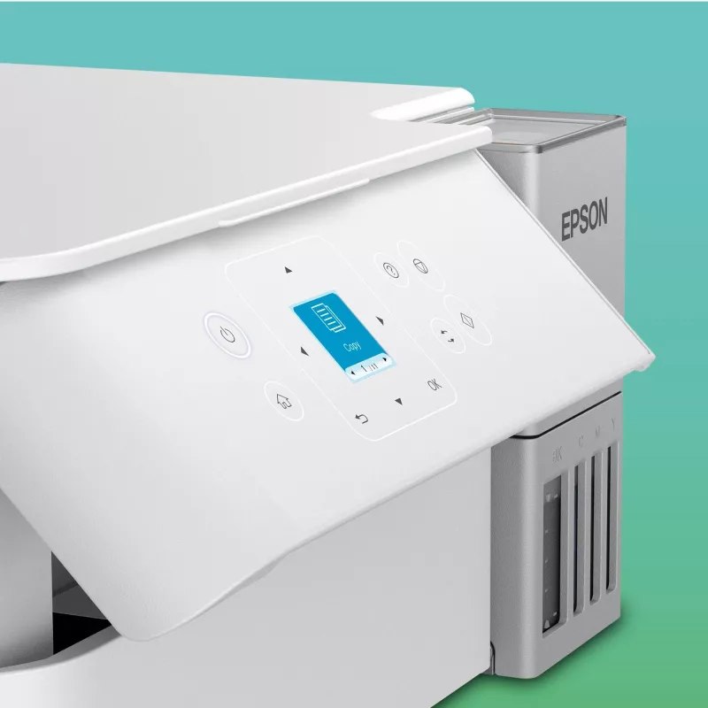 Wielofunkcyjna drukarka atramentowa Epson EcoTank L4366 — A4, 4800 x 1200 DPI, 33 str./min, Wi‑Fi, Ethernet, dupleks