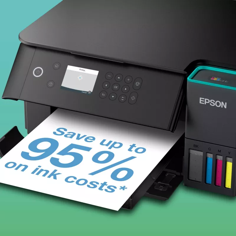 Wielofunkcyjna drukarka atramentowa Epson EcoTank L6360 — Kolor, A4, 4800x1200 DPI, 35 str./min, Wi‑Fi, Dupleks