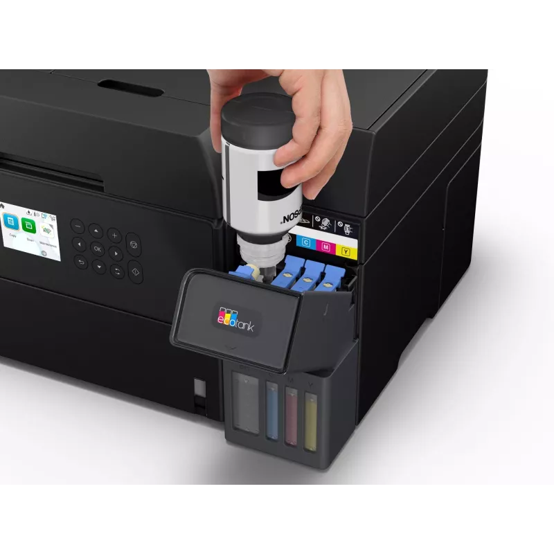 Wielofunkcyjna drukarka atramentowa Epson EcoTank L6370 — Kolor, A4, 4800x1200 DPI, Wi‑Fi, Ethernet