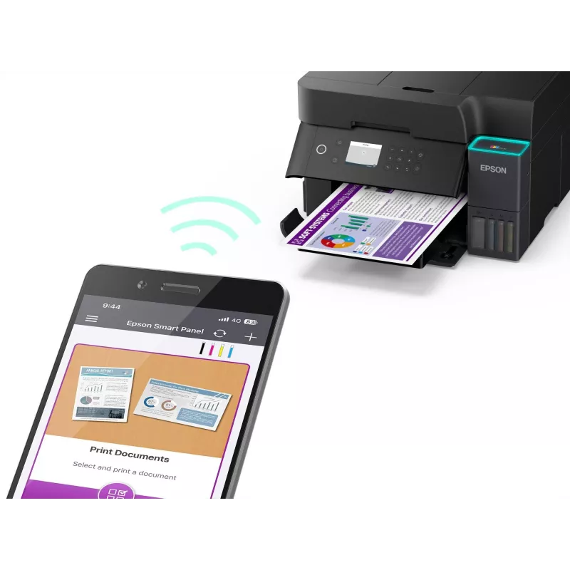 Wielofunkcyjna drukarka atramentowa Epson EcoTank L6370 — Kolor, A4, 4800x1200 DPI, Wi‑Fi, Ethernet