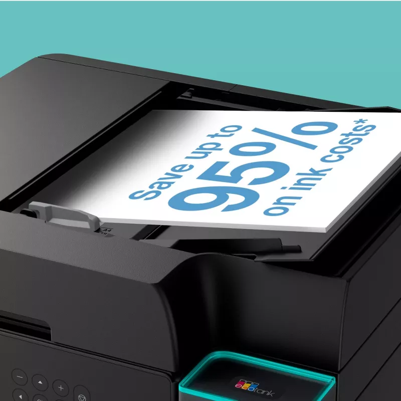 Wielofunkcyjna drukarka atramentowa Epson EcoTank L6370 — Kolor, A4, 4800x1200 DPI, Wi‑Fi, Ethernet