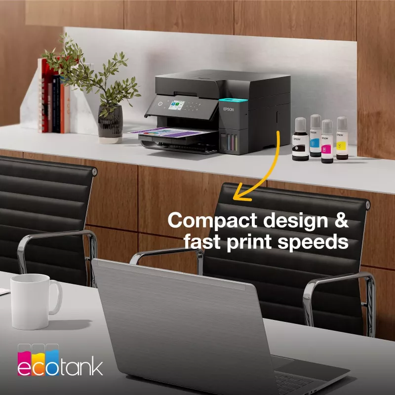 Wielofunkcyjna drukarka atramentowa Epson EcoTank L6370 — Kolor, A4, 4800x1200 DPI, Wi‑Fi, Ethernet