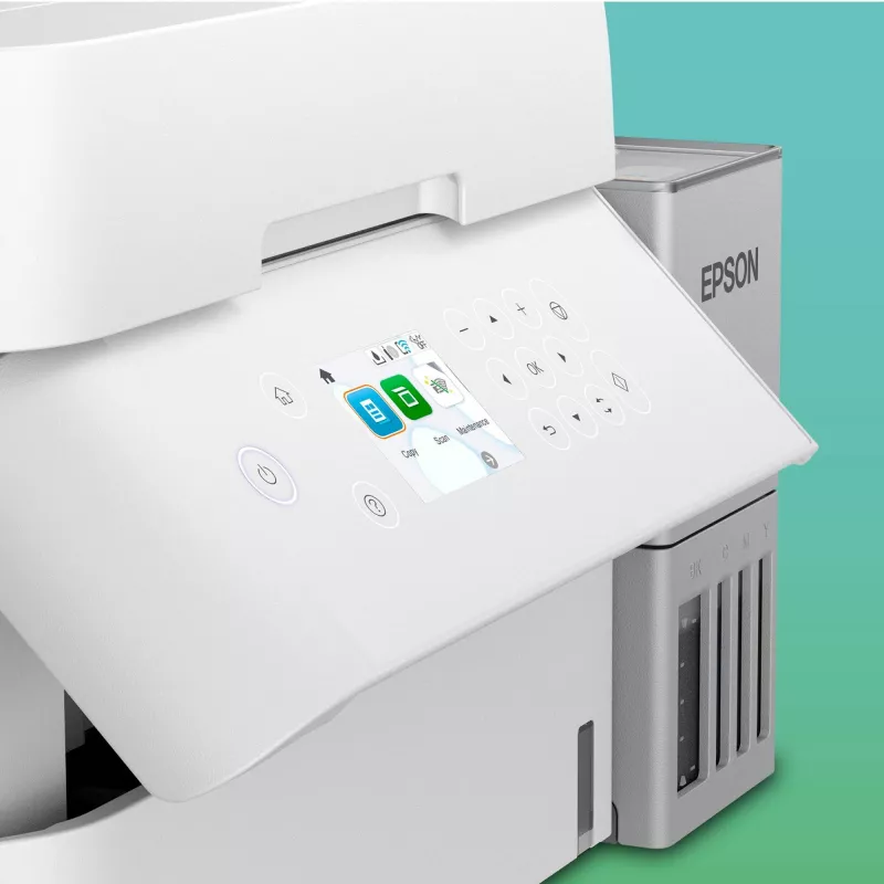 Wielofunkcyjna drukarka atramentowa Epson EcoTank L6376 — Kolor, A4, 4800 x 1200 DPI, 35 str./min, Wi‑Fi, Ethernet, Duplex