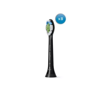 Końcówki szczoteczki Philips Optimal biały HX6068/88 8 szt. Czarny
