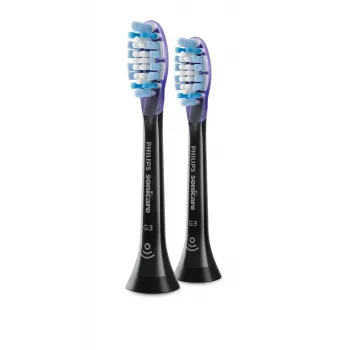 Philips Premium Gum Care HX9052/88 2-pack końcówki szczoteczki, 2 szt., Czarny, 3 miesiąc/miesiące, Miękka, 62000 ruchów na minutę, Philips