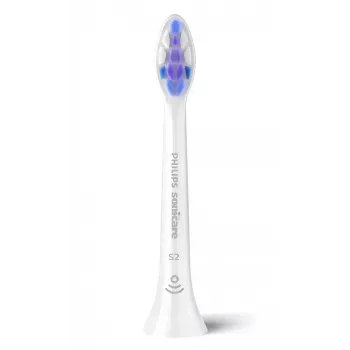 Końcówki wymienne do szczoteczki do zębów Philips HX6052/87 Sensitive 2 szt., bardzo miękkie włókna, białe