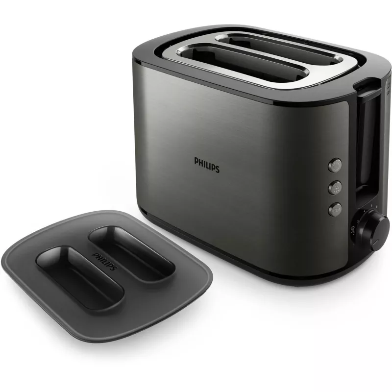Opiekacz Philips Viva Collection HD2651/80 2 kromki 1050 W Tytan