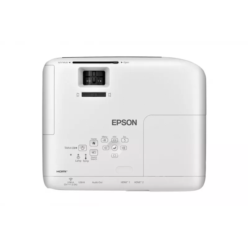 Projektor Epson EB-FH08 3600 ANSI lumenów 3LCD 1080p, 16:9, lampa, 2,7 kg, HDMIx2