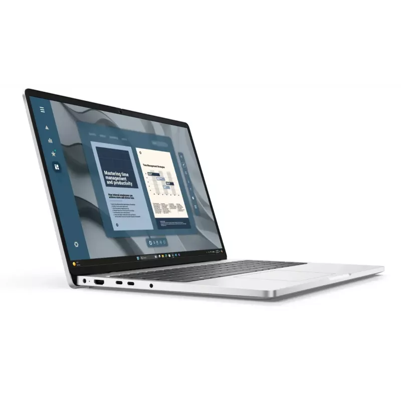 Notebook Dell Pro 16 PC16255 — 16 cali FHD+ IPS 1920×1200, AMD Ryzen AI 7, 16 GB DDR5, 512 GB SSD, AMD Radeon 860M, Windows 11 Pro, nordycka klawiatura z podświetleniem