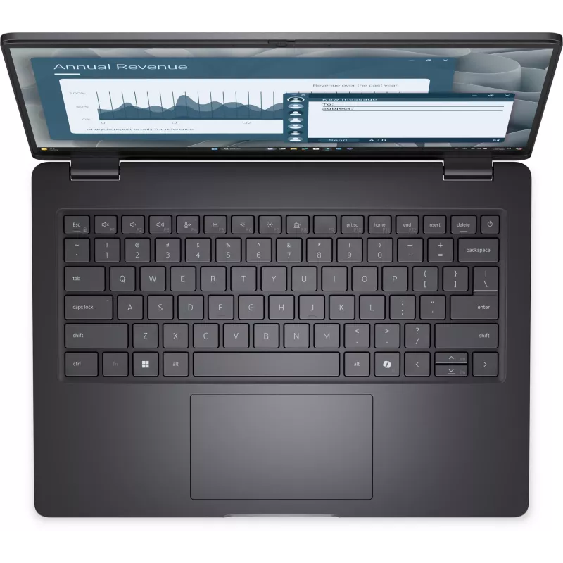 DELL Pro 14 PC14255 AMD Ryzen™ 5 220 Laptop 35,6 cm (14 cali) Full HD+ 16 GB DDR5-SDRAM 512 GB SSD Wi-Fi 6E (802.11ax) Windows 11 Pro Czarny
