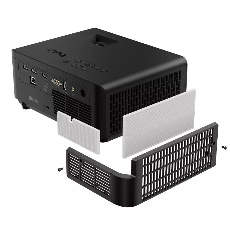 Projektor krótkoogniskowy BenQ LH830ST — DLP, UHD 4K (3840x2160), 4000 ANSI lumenów, laser, stały zoom, 16:9, czarny