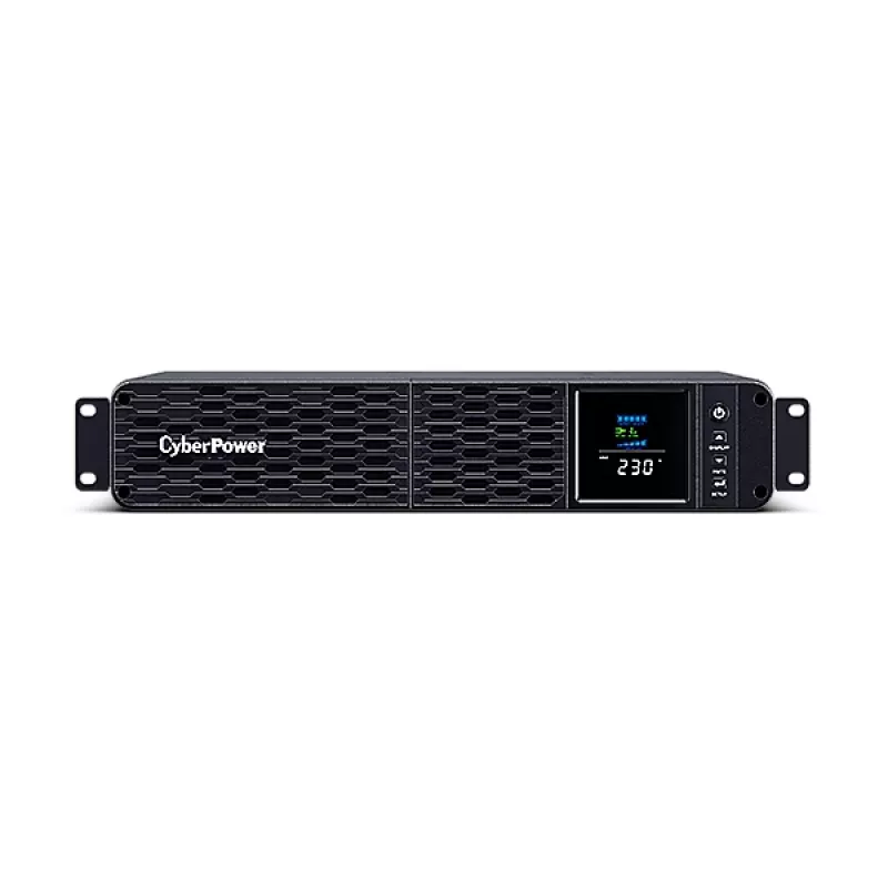 Zasilacz awaryjny CYBERPOWER CP2000EIPFCRM2U 2 kVA / 1200 W, 8 gniazd AC, do szafy RACK, akumulator kwasowo-ołowiowy