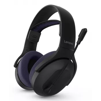 Słuchawki Lenovo Legion H410 Bezprzewodowe Nagłowne Gamingowe USB Type-C Bluetooth Czarny, Fioletowy