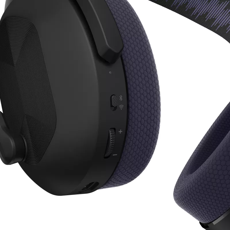 Słuchawki Lenovo Legion H410 Bezprzewodowe Nagłowne Gamingowe USB Type-C Bluetooth Czarny, Fioletowy
