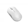 Bezprzewodowa cicha mysz Lenovo 700 Multi-Device, ambidekstralna, optyczna, 4000 DPI, RF + Bluetooth, 8 przycisków, biała