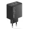 Ładowarka do urządzeń mobilnych Lenovo G0A6065BEU — Uniwersalna ładowarka sieciowa do użytku wewnętrznego, 2× USB-C, 100–240 V, kabel 1,5 m, czarna