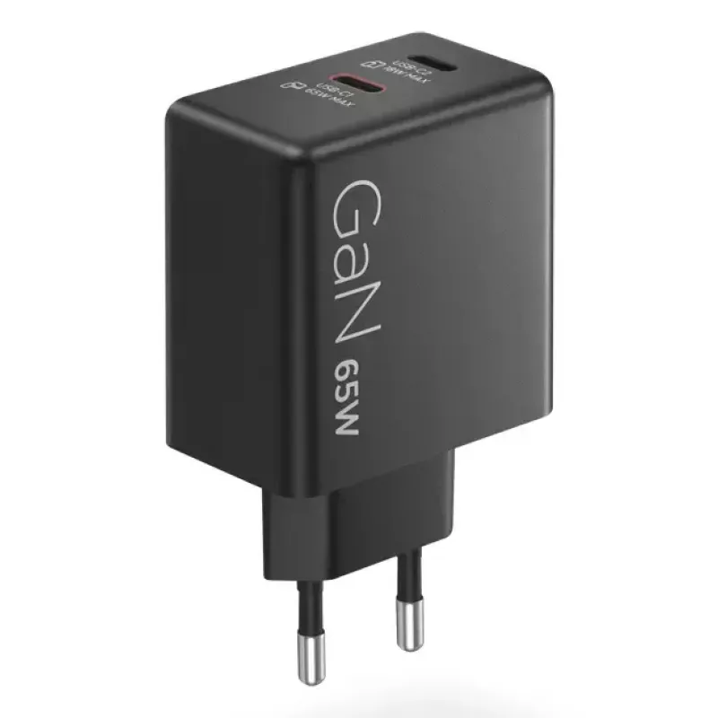 Ładowarka do urządzeń mobilnych Lenovo G0A6065BEU — Uniwersalna ładowarka sieciowa do użytku wewnętrznego, 2× USB-C, 100–240 V, kabel 1,5 m, czarna
