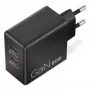 Ładowarka do urządzeń mobilnych Lenovo G0A6065BEU — Uniwersalna ładowarka sieciowa do użytku wewnętrznego, 2× USB-C, 100–240 V, kabel 1,5 m, czarna