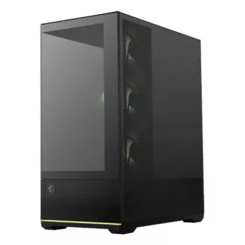 Obudowa PC MSI MAG PANO 110R PZ Midi Tower — szkło hartowane, ATX, 3 wentylatory przednie 120 mm, USB-C, obsługa chłodnic 360 mm