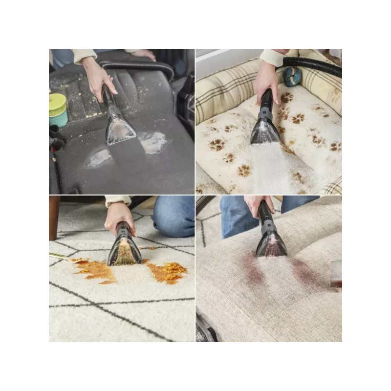 Bissell SpotClean C9 Select przenośne urządzenie do czyszczenia dywanów Handheld Głęboki Czarny, Przezroczysty