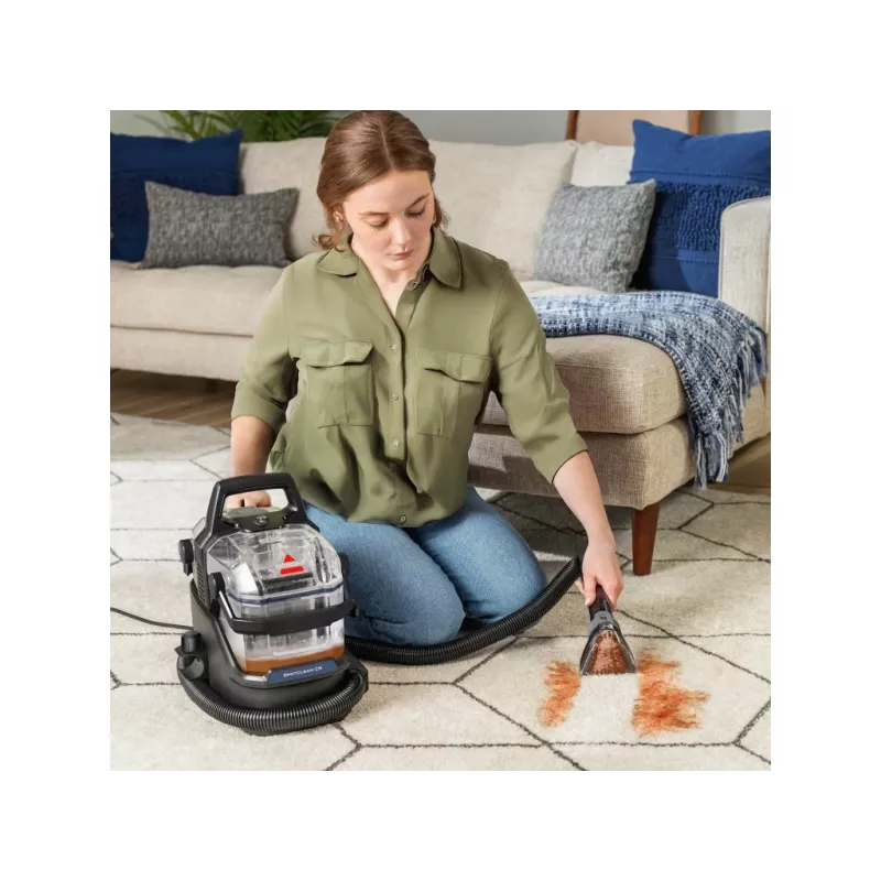 Bissell SpotClean C9 Select przenośne urządzenie do czyszczenia dywanów Handheld Głęboki Czarny, Przezroczysty