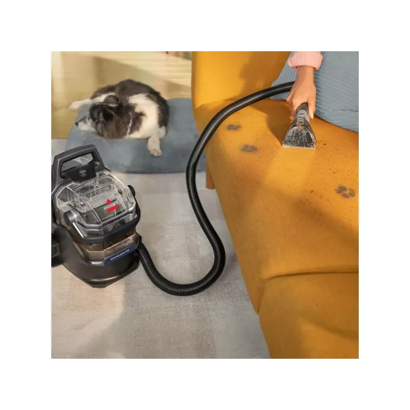 Bissell SpotClean C9 Select przenośne urządzenie do czyszczenia dywanów Handheld Głęboki Czarny, Przezroczysty