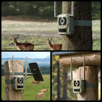 Kamera leśna Reolink Camovue Talon S130 4G LTE, 8 MP, 3840×2160, 95° H × 50,2° V, IP67, ładowanie USB‑C, zewnętrzna