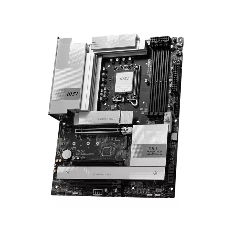 Płyta główna MSI PRO Z890-A WIFI Intel Z890 LGA 1851 ATX DDR5, 4 DIMM, 256 GB, Wi‑Fi 7, 5 Gb Ethernet