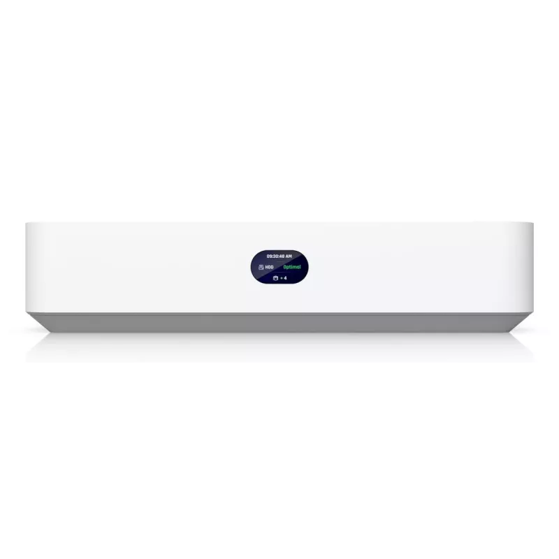 Rejestrator sieciowy UBIQUITI UNVR-Instant 3840x2160, 1,7 GHz, 6 portów PoE, 7 RJ-45, 1×3,5 cala HDD, HDMI