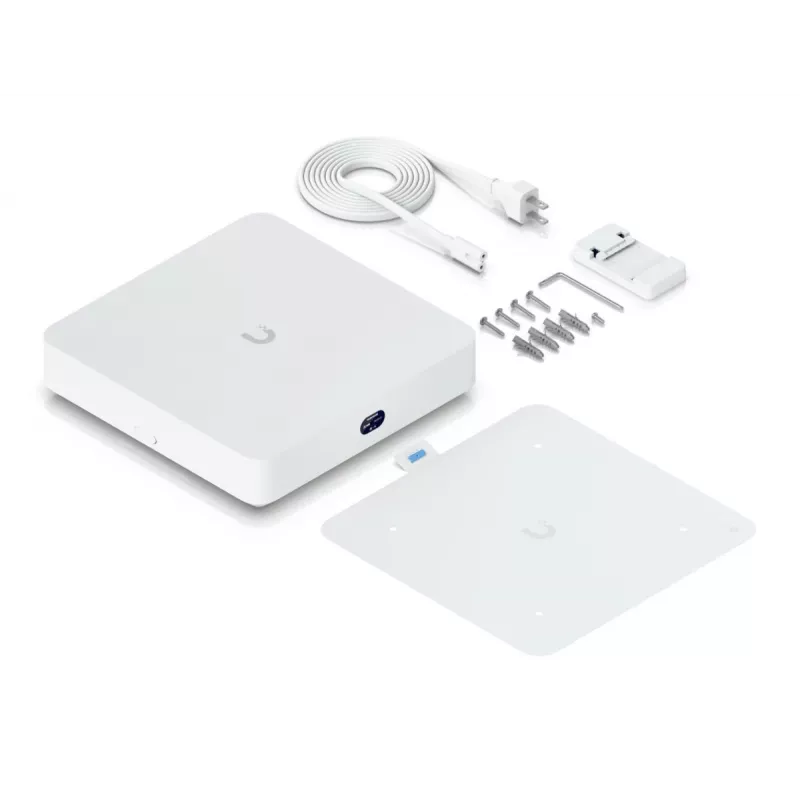 Rejestrator sieciowy UBIQUITI UNVR-Instant 3840x2160, 1,7 GHz, 6 portów PoE, 7 RJ-45, 1×3,5 cala HDD, HDMI