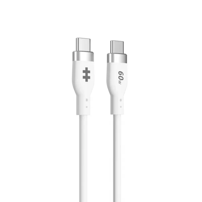 TARGUS Silicone USB-c To USB-c 60w Charging kabel 1.5m - biały