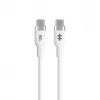 TARGUS Silicone USB-c To USB-c 60w Charging kabel 1.5m - biały