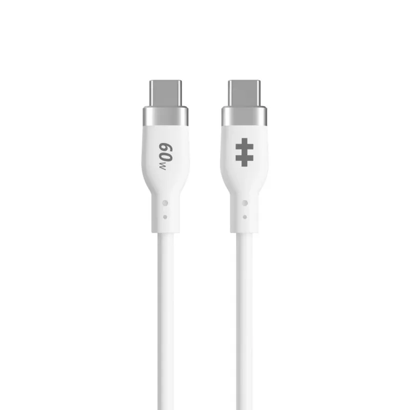 TARGUS Silicone USB-c To USB-c 60w Charging kabel 1.5m - biały