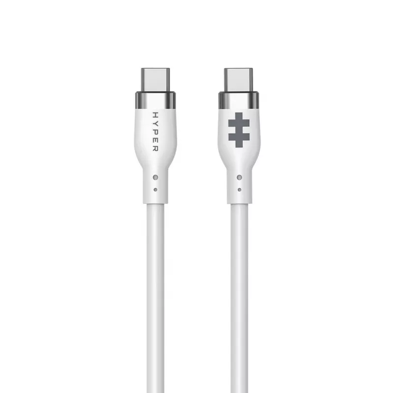 TARGUS Silicone USB-c To USB-c 60w Charging kabel 1.5m - biały