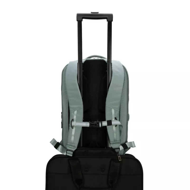 Plecak TARGUS Work+Play Flex Ecosmart TBB65905GL na laptopy 15–16 cali, poliester z recyklingu, zielony