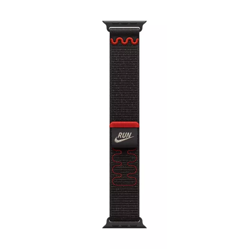 Pasek Apple 42mm Midnight Czarny Nike Sport Loop Czarny