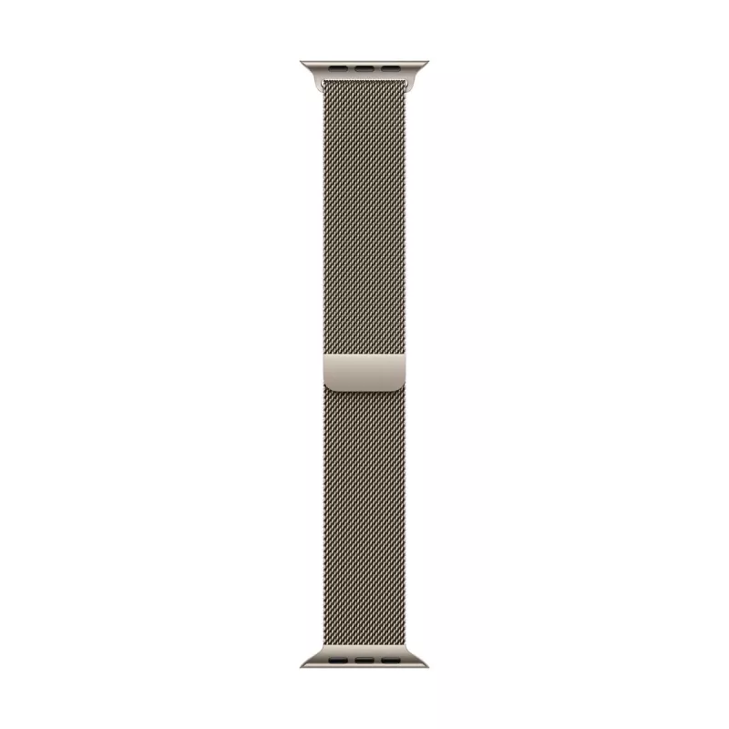 Pasek Apple MGHY4ZM/A Inteligentne akcesoria do noszenia Naturalny Stal nierdzewna 42 mm