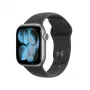 Apple Watch Series 11 GPS 42mm Koperta Aluminium Kosmiczna Szarość Czarny Pasek Sportowy S/M