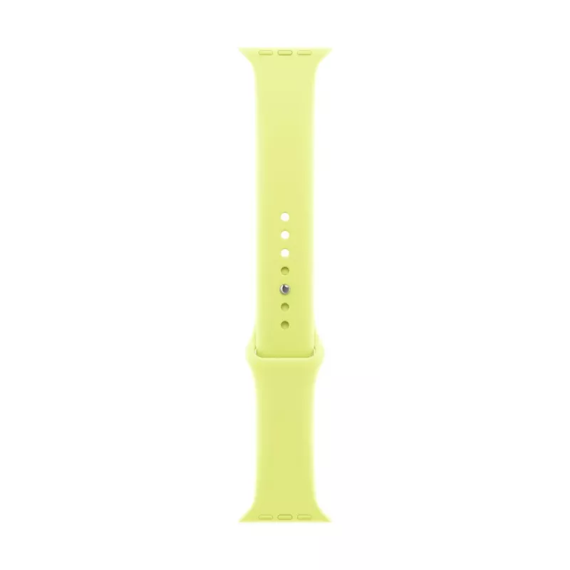 Opaska Apple 46mm Neon żółty Sport Band M/L Smartwatch Żółty 46 mm