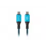 Kabel USB-C LANBERG CA-CMCM-44CU-0005-BK 0,5 m — USB4 Gen 2x2, 40 Gbit/s, 240 W, czarny