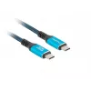 Kabel USB-C LANBERG CA-CMCM-44CU-0005-BK 0,5 m — USB4 Gen 2x2, 40 Gbit/s, 240 W, czarny